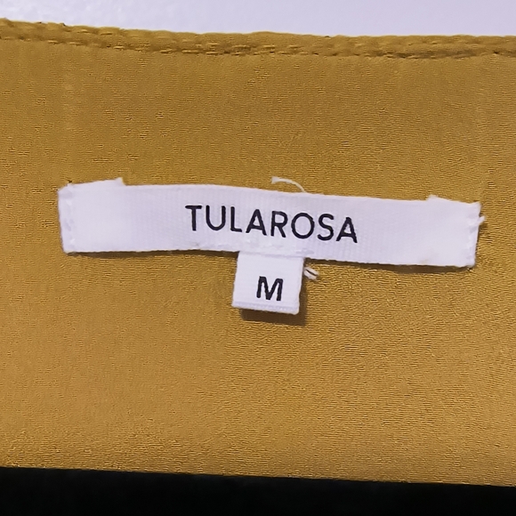 NWT TULAROSA Revolve Mobey Minidress Lafayette Fall Burnt Orange Floral Flowy - Picture 10 of 12